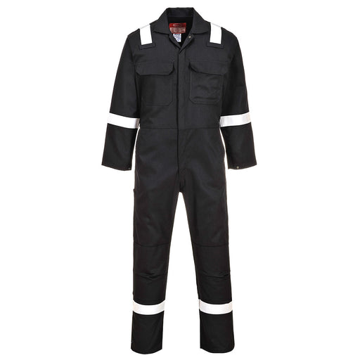 Portwest BIZ5 - Bizweld Work FR Coverall - Black