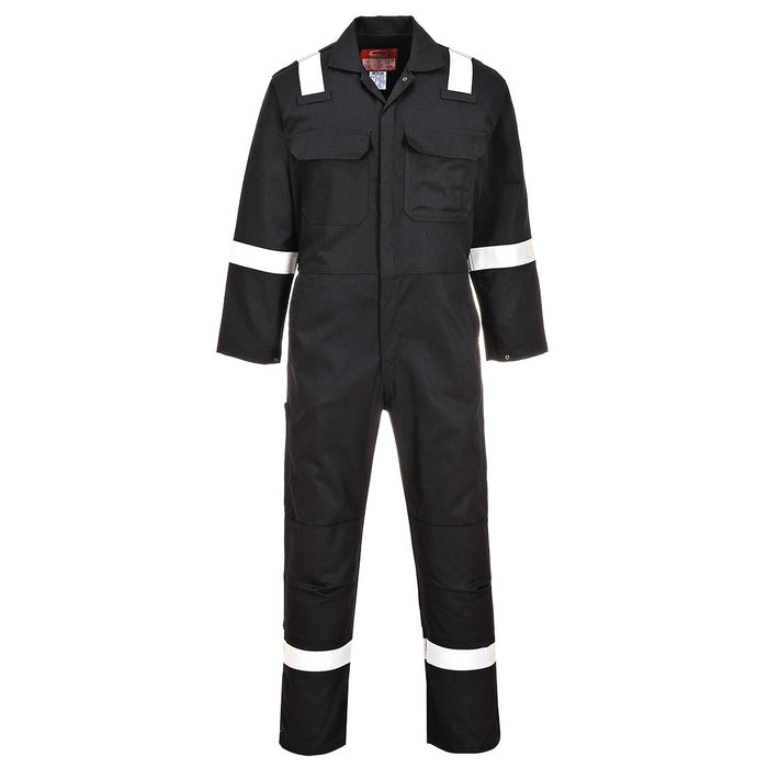 Portwest BIZ5 - Bizweld Work FR Coverall - Black
