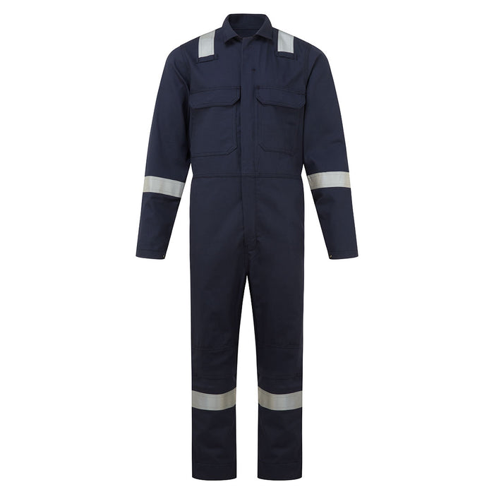 Portwest BZ506 - Bizweld Work FR Classic Coverall - Navy