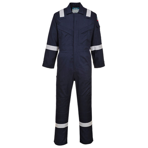 Portwest FR21 - Bizflame Work Lightweight FR Coverall - Navy