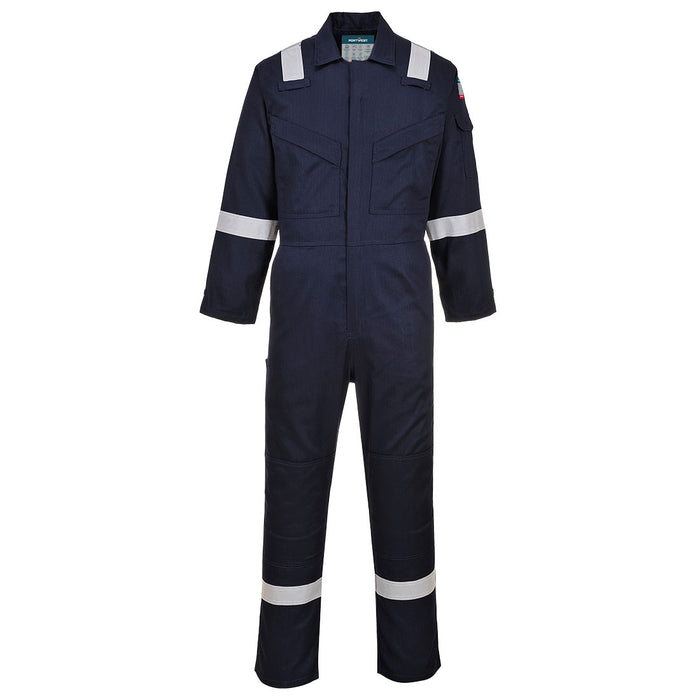 Portwest FR21 - Bizflame Work Lightweight FR Coverall - Navy