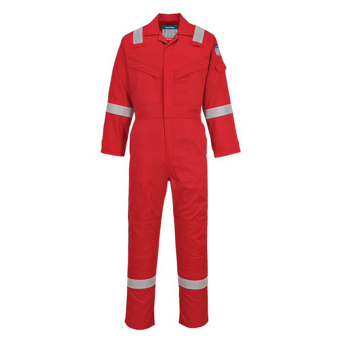 Portwest FR21 - Bizflame Work Lightweight FR Coverall - Red