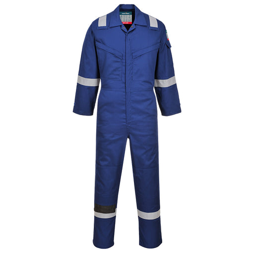 Portwest FR21 - Bizflame Work Lightweight FR Coverall - Royal Blue