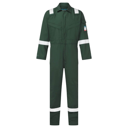 Portwest FR28 - Bizflame Work FR Coverall - Green