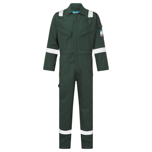 Portwest FR50 - Bizflame Work FR Coverall - Green