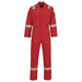 Portwest FR50 - Bizflame Work FR Coverall - Red