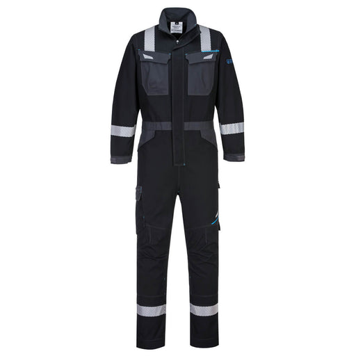Portwest FR503 - WX3 Modaflame Work FR Coverall - Black