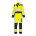 Portwest FR507 - PW3 Modaflame Work Hi-Vis Multi-Norm FR Coverall - Yellow/Black