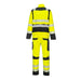 Portwest FR507 - PW3 Modaflame Work Hi-Vis Multi-Norm FR Coverall - Yellow/Black