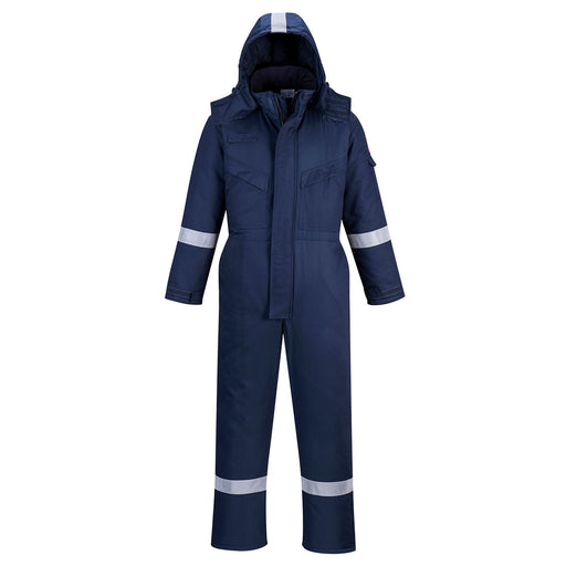Portwest FR53 - Bizflame Work FR Insulated Coverall - Navy