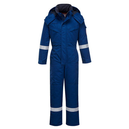 Portwest FR53 - Bizflame Work FR Insulated Coverall - Royal Blue