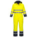 Portwest S775 - Bizflame Rain Hi-Vis Constrast FR Winter Coverall - Yellow/Navy