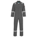 Portwest FR28 - Bizflame Work FR Coverall - Grey FR28GRRXL