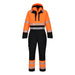 Portwest DX438 - DX4 Hi-Vis Winter Coverall Orange/Black