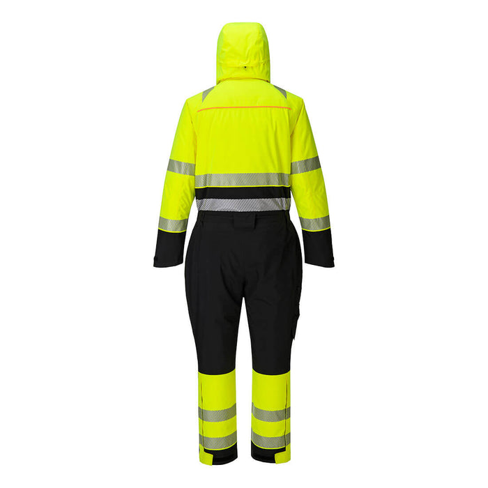 Portwest DX438 - DX4 Hi-Vis Winter Coverall Yellow/Black