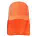 Portwest HA22 - Breathable Sun Shield Cap - Orange HA22-ORR-One Size