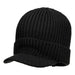 Portwest HA24 - Beanie Hat with Peak - Black HA24-BKR-One Size