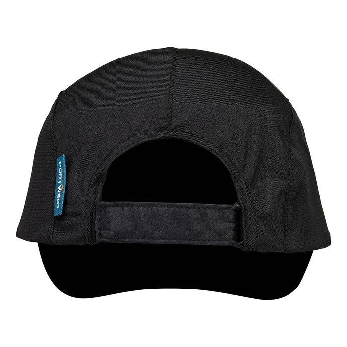 Portwest HA27 - Fold-away Cap - Black HA27-BKR-One Size