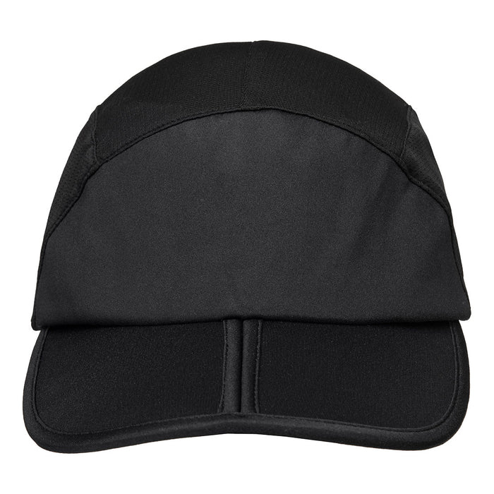 Portwest HA27 - Fold-away Cap - Black HA27-BKR-One Size