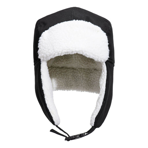Portwest HA33 - Sherpa Lined Trapper Hat - Black HA33-BKR-One Size