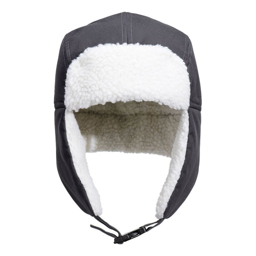 Portwest HA33 - Sherpa Lined Trapper Hat - Metal Grey HA33-MGR-One Size