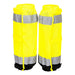 Portwest HV389 - Hi-Vis Contrast Gaiters - Yellow/Black HV389-YBR-One Size