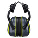 Portwest PW04 - HV Extreme Ear Defenders Medium Clip-On Metal Free - Grey/Yellow PW04-GYR-One Size