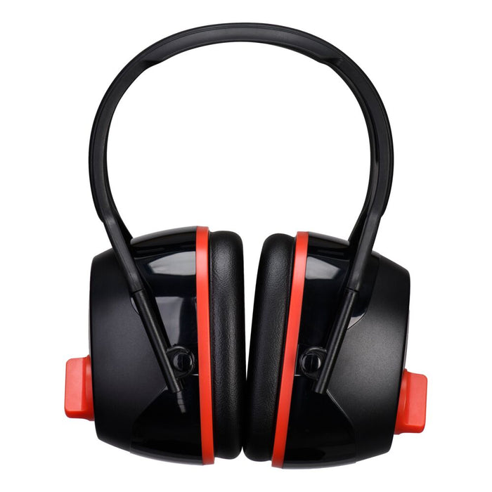 Portwest PW74 - Dual SNR Ear Defenders - Black PW74-BKR-One Size