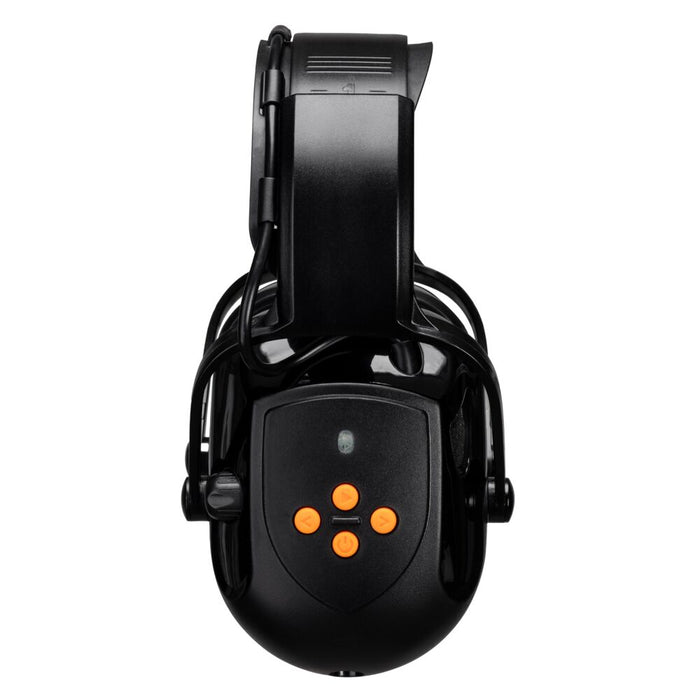 Portwest PW77 - Electronic Bluetooth Ear Defenders - Black PW77-BKR-One Size