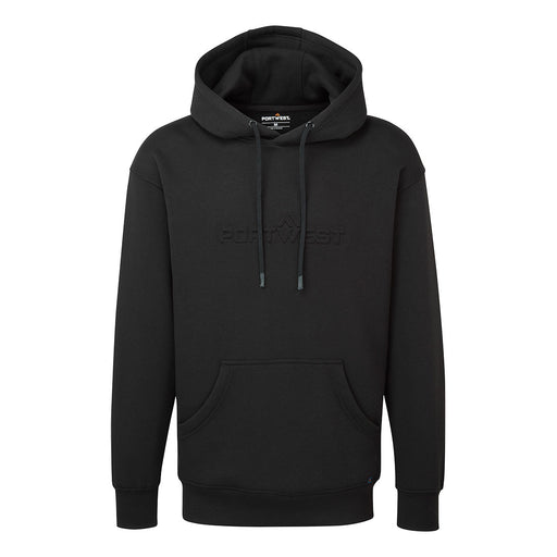 Portwest B331 - Portwest Embossed Hoodie - Black