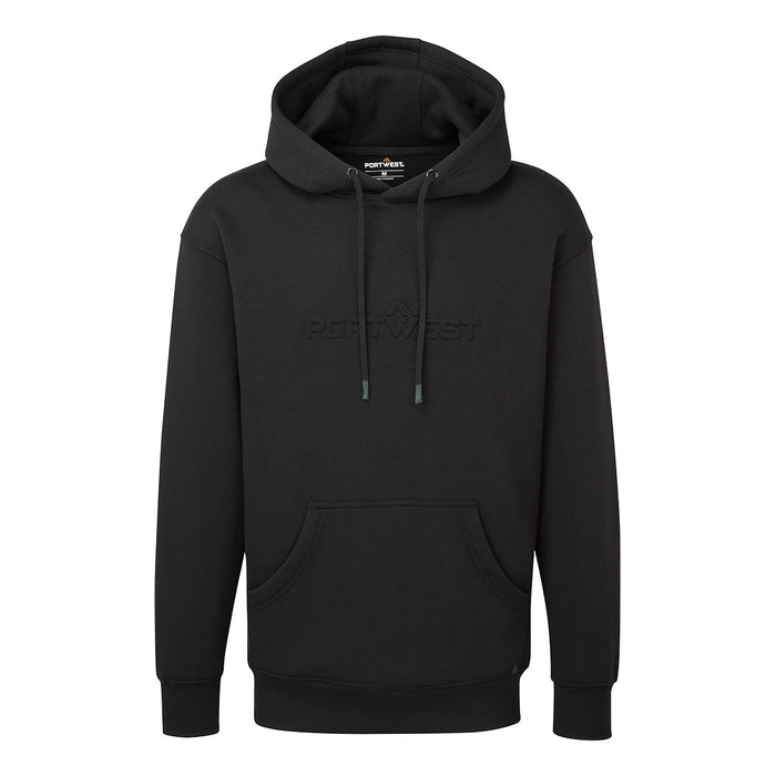 Portwest B331 - Portwest Embossed Hoodie - Black