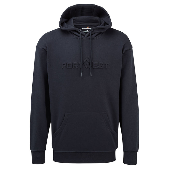 Portwest B331 - Portwest Embossed Hoodie - Navy