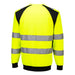 Portwest CD805 - WX2 Eco Hi-Vis Sweatshirt - Yellow/Black