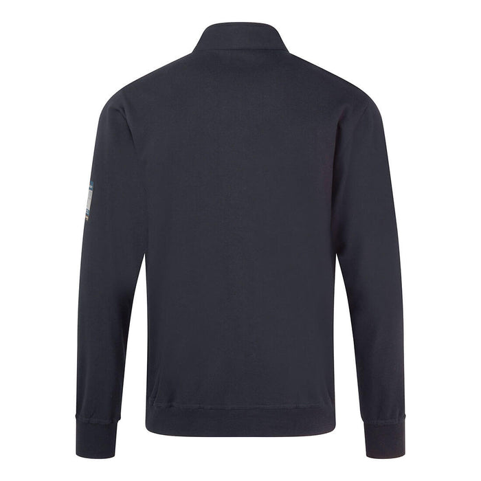 Portwest FR738 - Modaflame Knit FR Full Zip Sweatshirt - Navy
