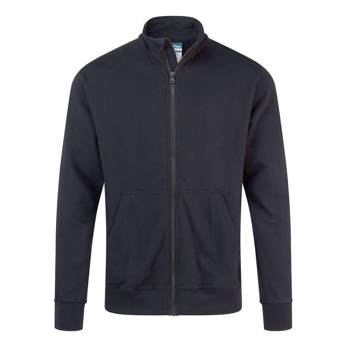 Portwest FR738 - Modaflame Knit FR Full Zip Sweatshirt - Navy