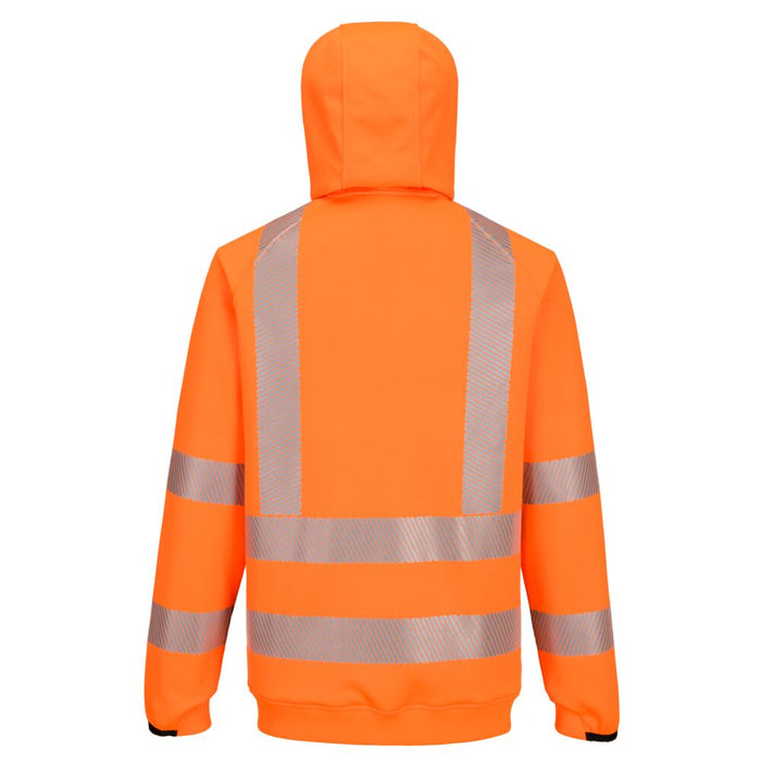 Portwest KX303 - KX3 Sport Hi-Vis Zipped Hoodie - Orange