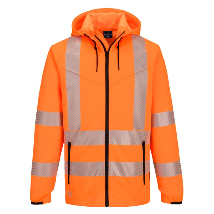 Portwest KX303 - KX3 Sport Hi-Vis Zipped Hoodie - Orange