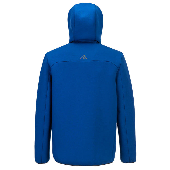 Portwest KX372 - KX3 Sport Zip Hooded Sweater - Quartz Blue