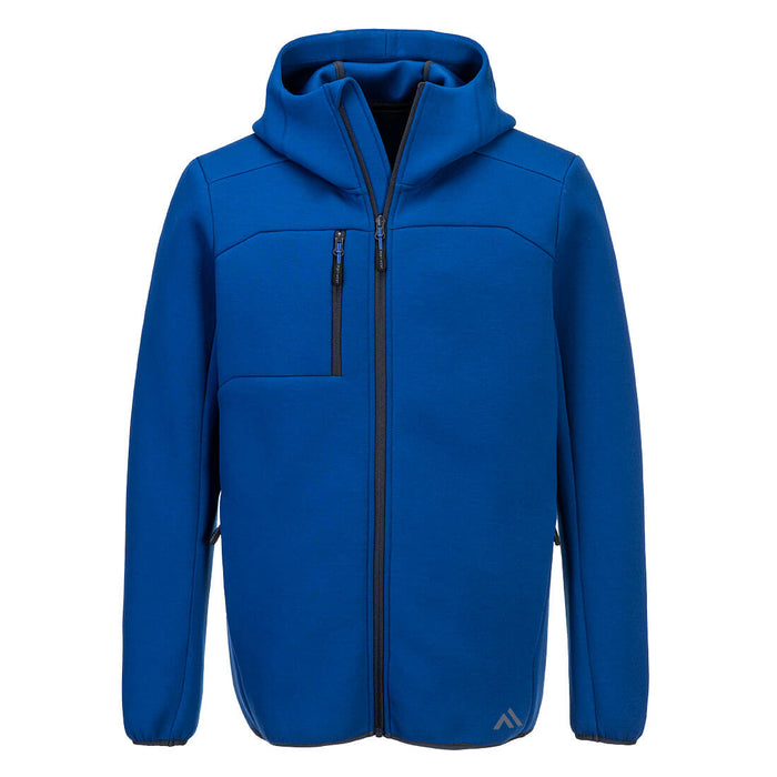 Portwest KX372 - KX3 Sport Zip Hooded Sweater - Quartz Blue