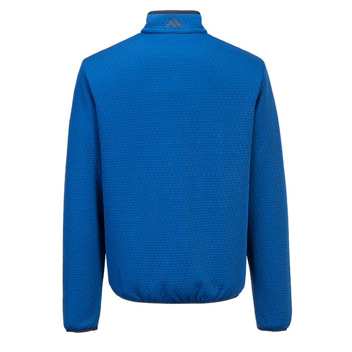 Portwest KX376 - KX3 Sport Textured 1/4 Zip Sweatshirt - Quartz Blue