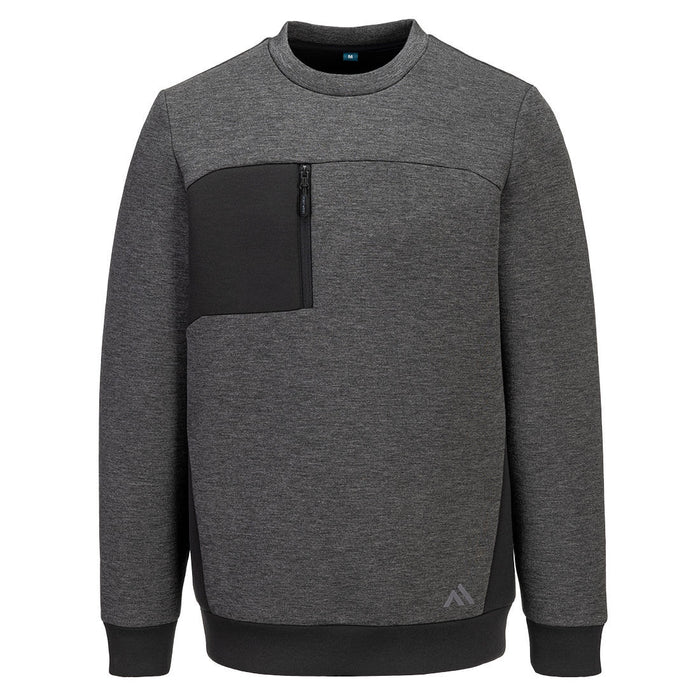 Portwest KX377 - KX3 Sport Tech Sweatshirt - Metal Grey