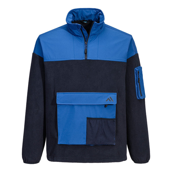 Portwest KX378 - KX3 Sport 1/4 Zip Fleece - Dark Navy/Quartz