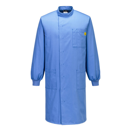 Portwest AS15 - Anti-Static ESD Howie Coat - Hamilton Blue