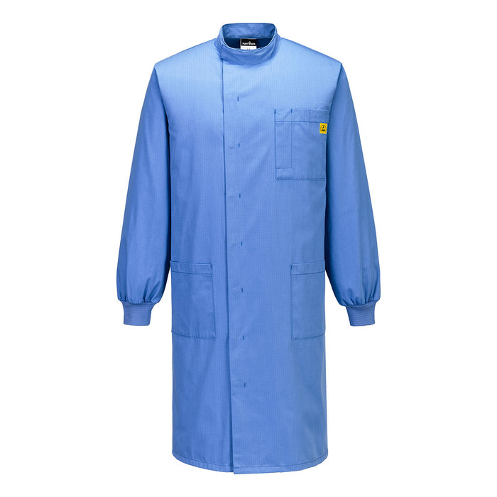 Portwest AS15 - Anti-Static ESD Howie Coat - Hamilton Blue