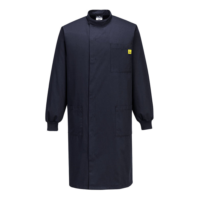 Portwest AS15 - Anti-Static ESD Howie Coat - Navy