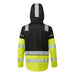Portwest BX323 - Ultimate Modular Hi-Vis 3-in-1 Rain Jacket Yellow/Black