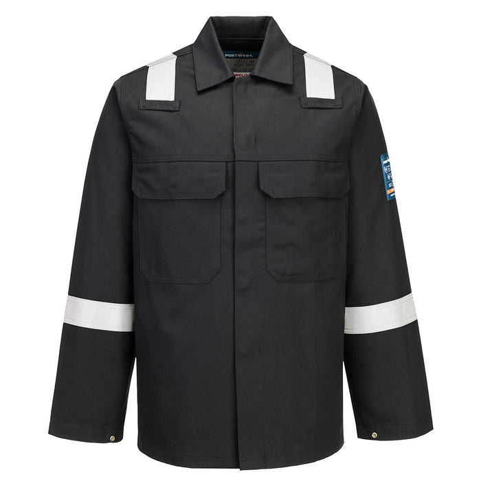 Portwest BZ13 - Bizweld Work FR Jacket - Black