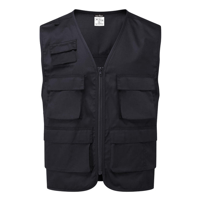 Portwest C704 - Work Vest - Black