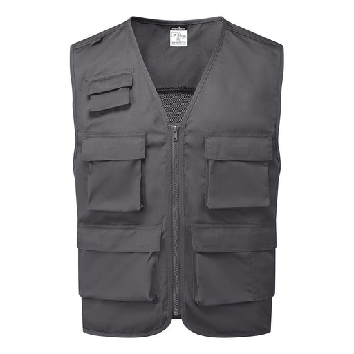 Portwest C704 - Work Vest - Metal Grey