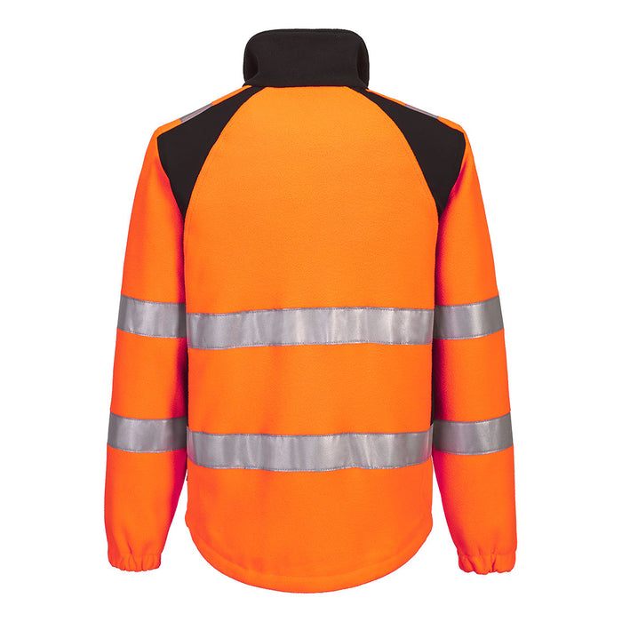 Portwest CD807 - WX2 Eco Hi-Vis Fleece - Orange/Black